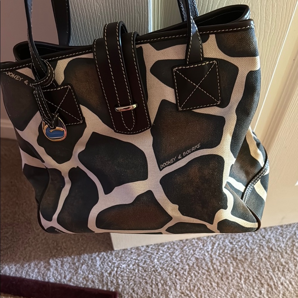 Dooney & Bourke Giraffe Print Tote